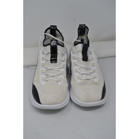 Under Armour Curry 8 FLOW White Patent 3024785-111 Sz M 10.5 W12 Basketball Shoe - Picture 2 of 16